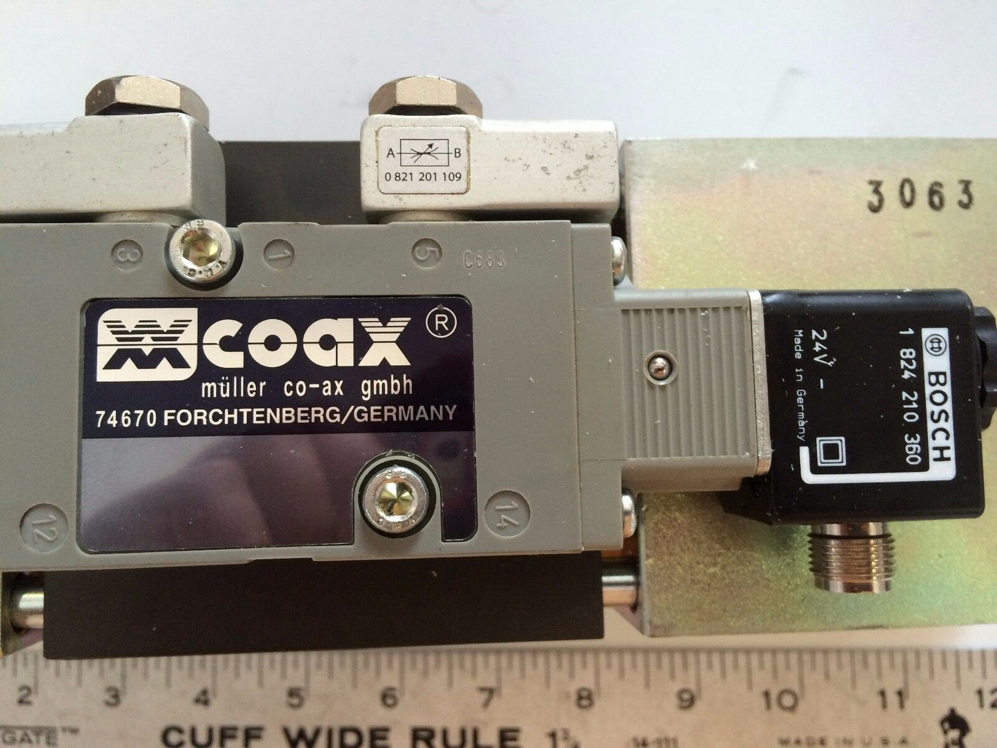 Coax Vsm403c216vtb2b20vxxxb Valve,Xxcoax 5-Vsv-M 40 Dr Nc,Bosch 0 820 022 987,Bh