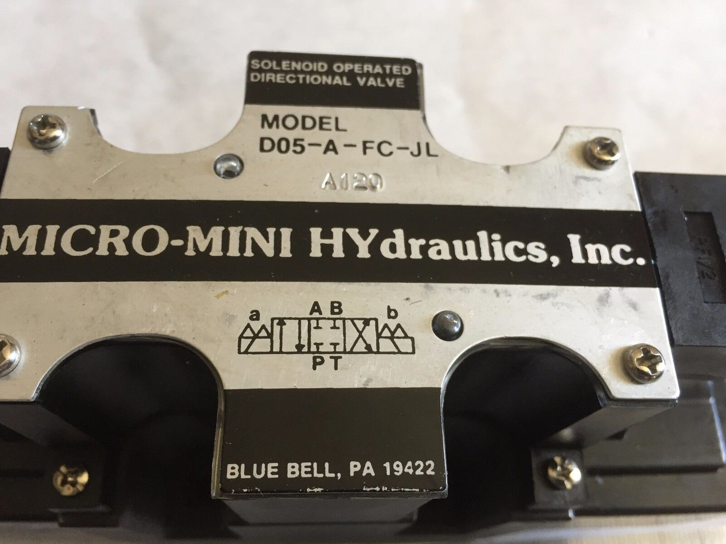 New Micro-Mini D05-A-Fc-Jl Hydraulics D05afcjl A120 Hyudraulic Solenoid Valve,Ak