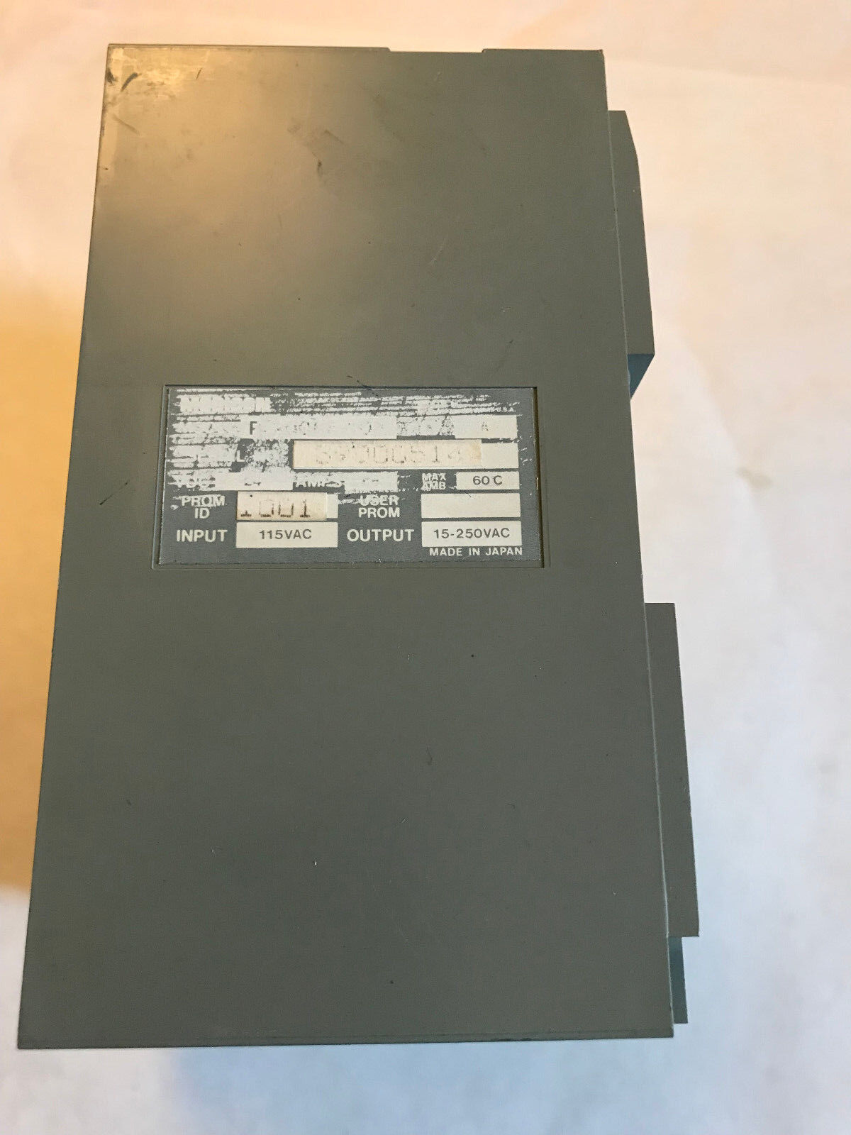 Modicon Pc0085 Plc Expansion Rack 3-Slot,Power Supply Pc-0085-103,Sa