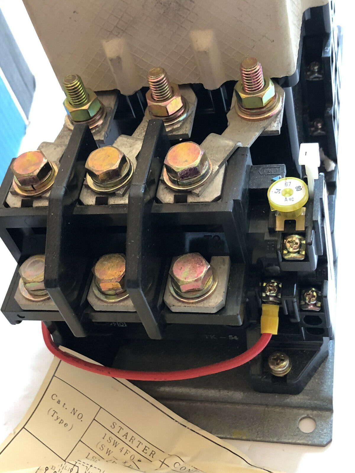 Fuji 1Sc4fo Magnetic Contactor,Fuji 1Sc4f0,1Sw4fo,1Tk4fh,Tk-6/Ul,110V Coil,Fg