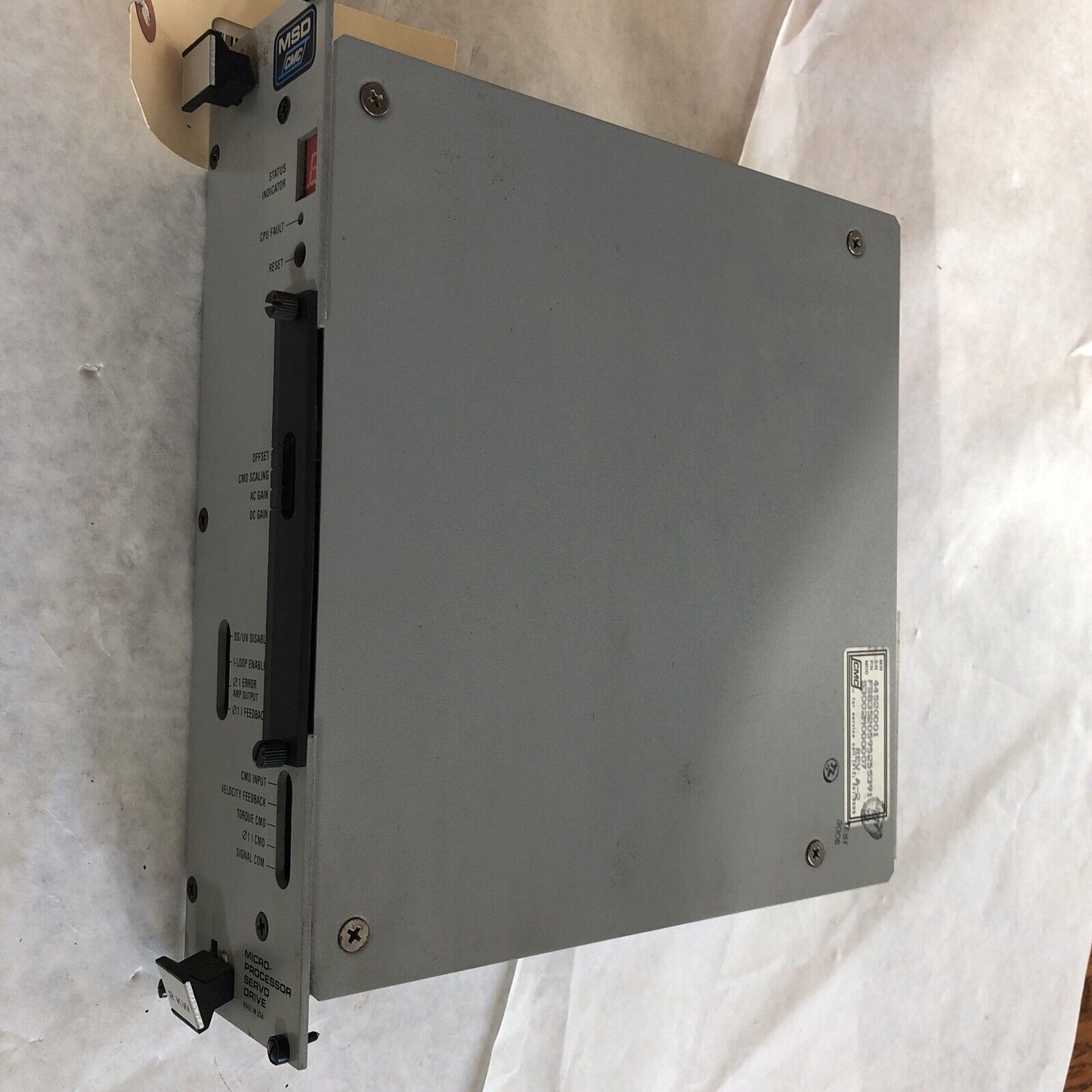 Cleveland Cmc Fs83520595255391,44520001 Micro Processor Servo Drive,2Kw,Bg