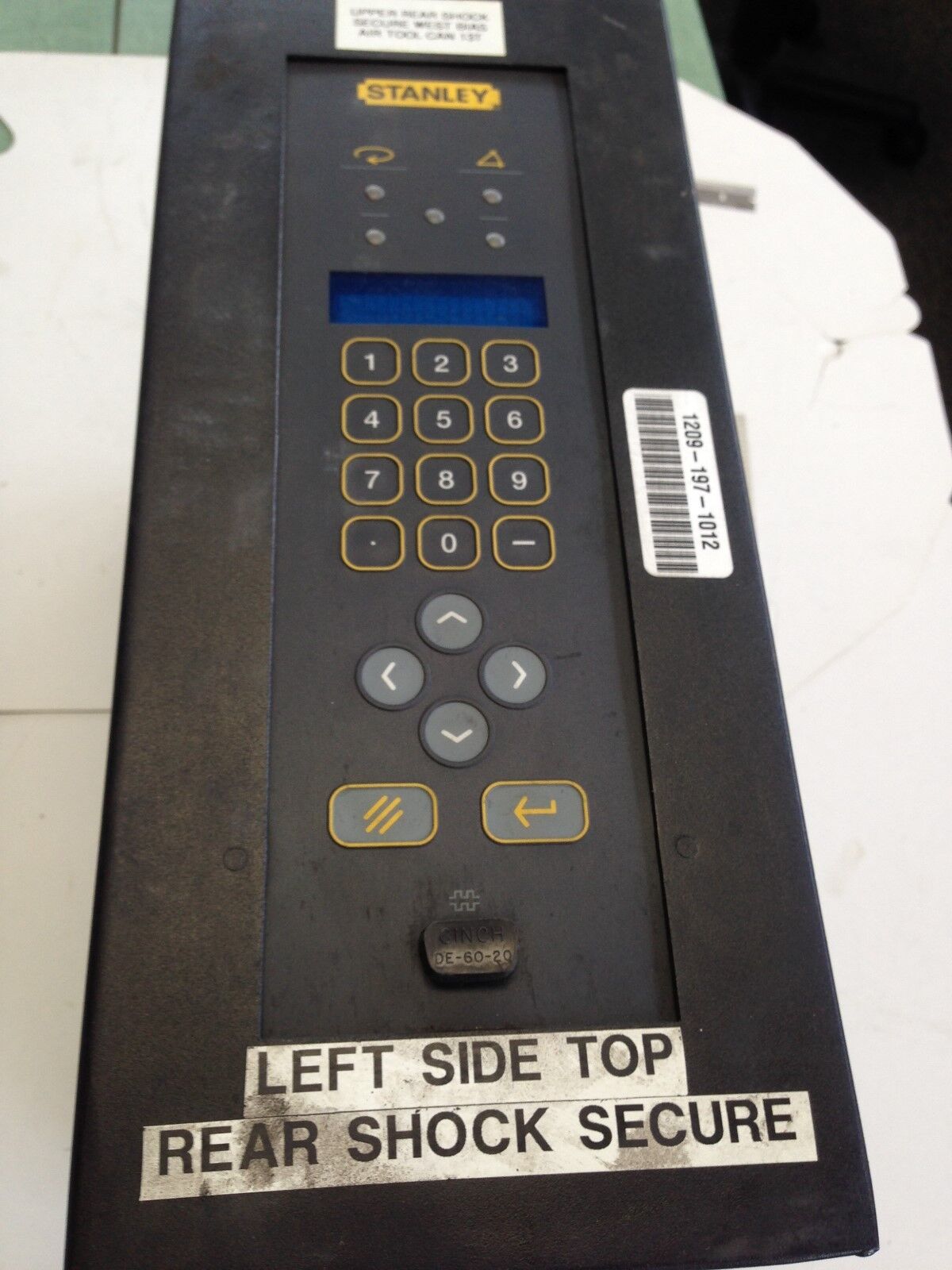 Stanley Q 1001 Rev. A ,Sg-Alpha-202-001 Nutrunner Torue Controller,Cf