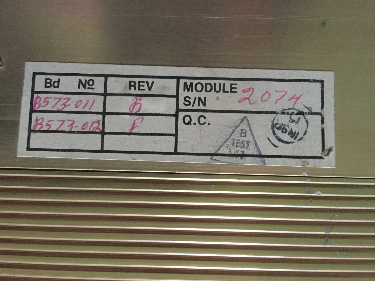 New Gould B573 010 Modicon Latched Proximity Switch Input 24 Vdc B583-101,Ba