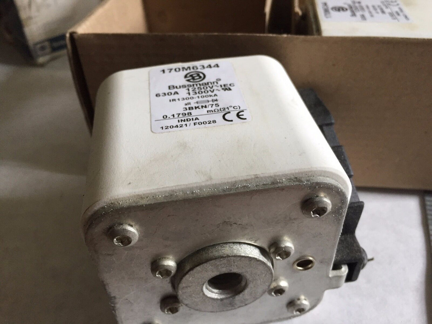 New Bussmann 170M6344 Fuse 640Amps, 640A, 1250/1200V,Bm