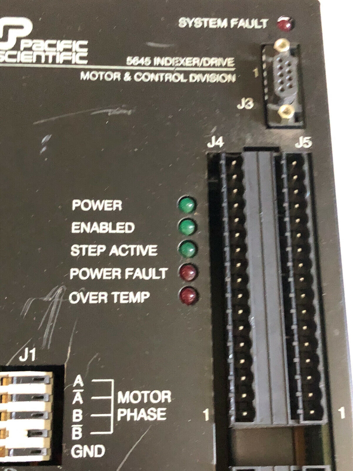 Pacific Scientific 5645-039,5645 Indexer/Drive Motion Contr0l 5645-039,Ap