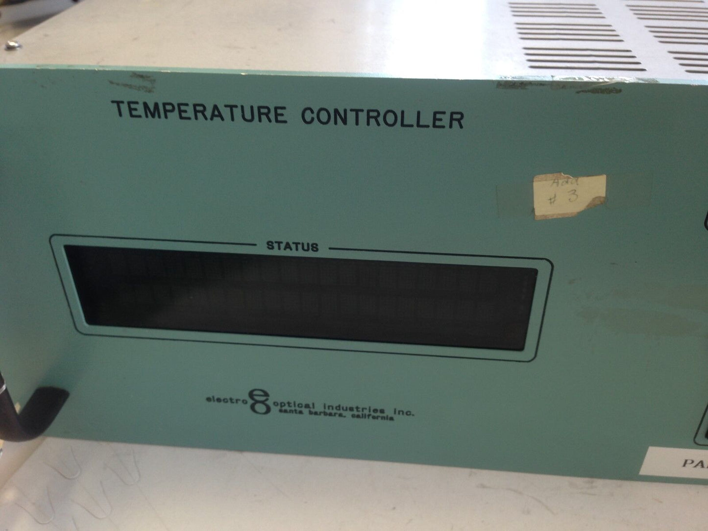 Eo F2489b,Electro Optical F2489b Temperature Controller Use With Model M1602,Fc