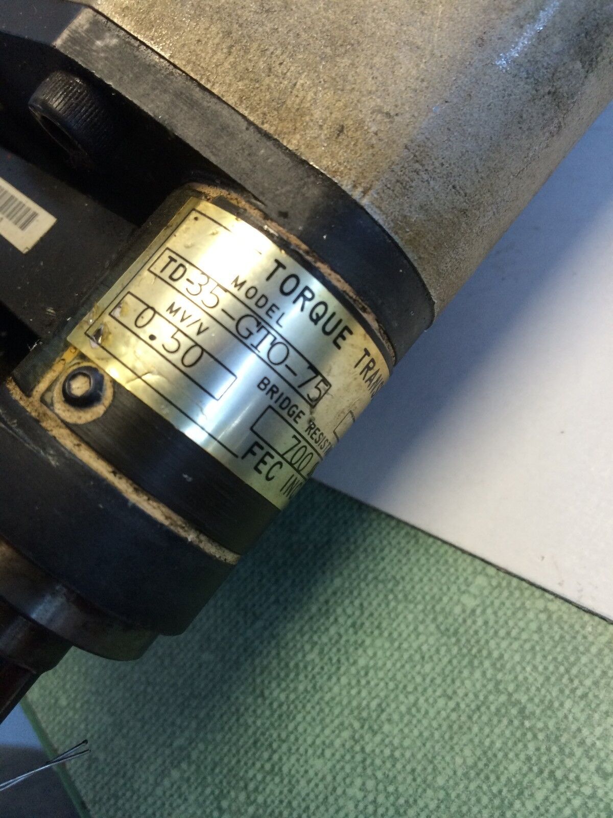 Fec Gt-751-26-0-S-351 1/2" Drive Td-35-Gto-75 Nutrunner Re150w,Pre-6005,Bb