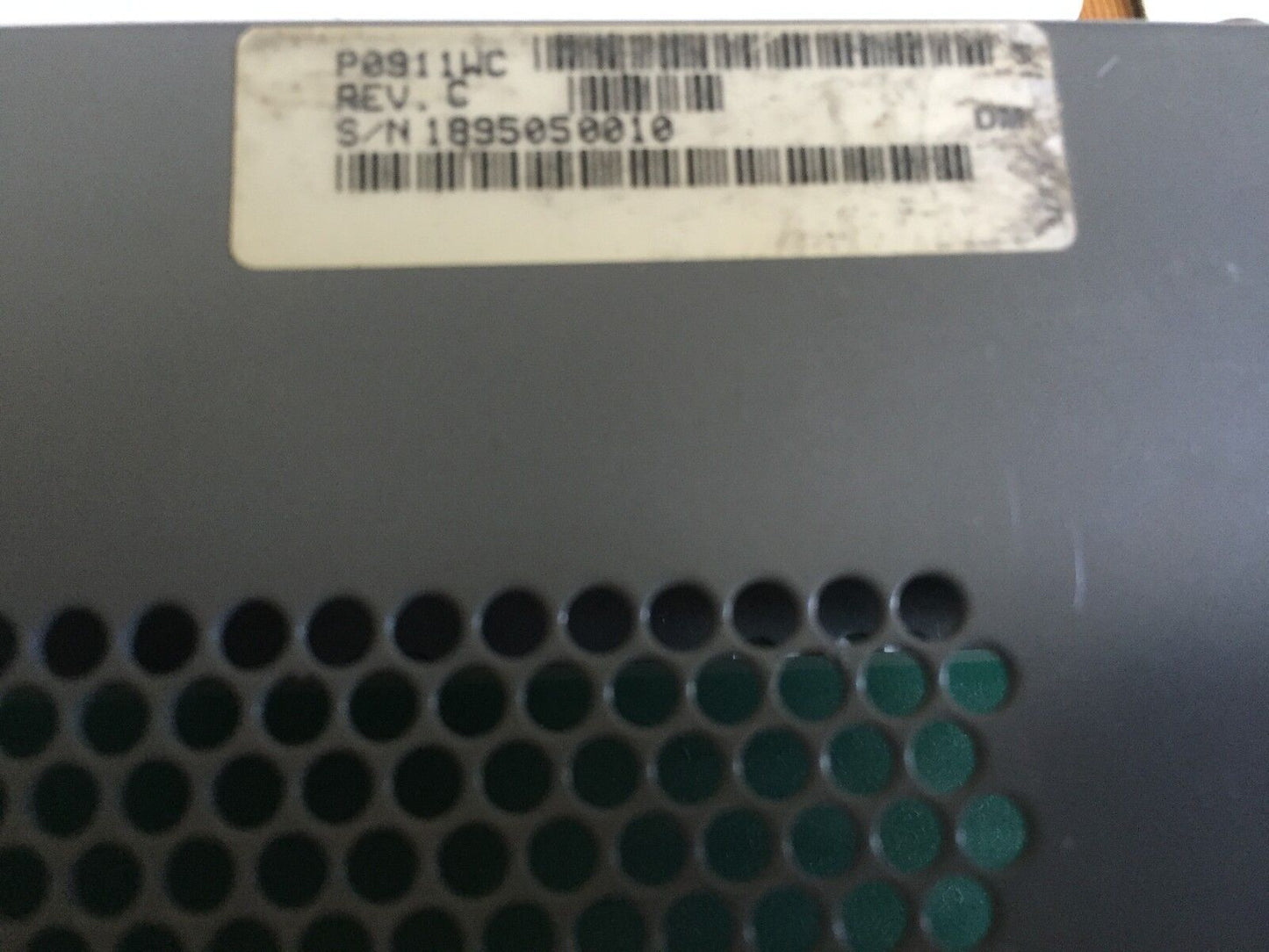 Foxboro P0911wc I/A Series Miwn Gcio W/Ts Wp50,Ag100vk,Module I.D.,Rs423,Bd