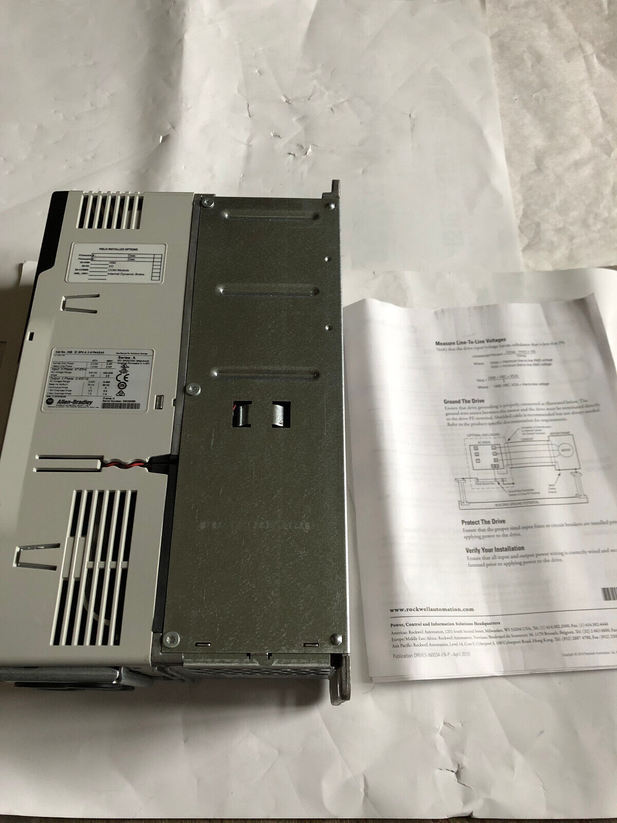 New Allen Bradley 20B D 5P0 A 3 Aynaea0 Powerflex 700 Ac Drive Unit,Aj