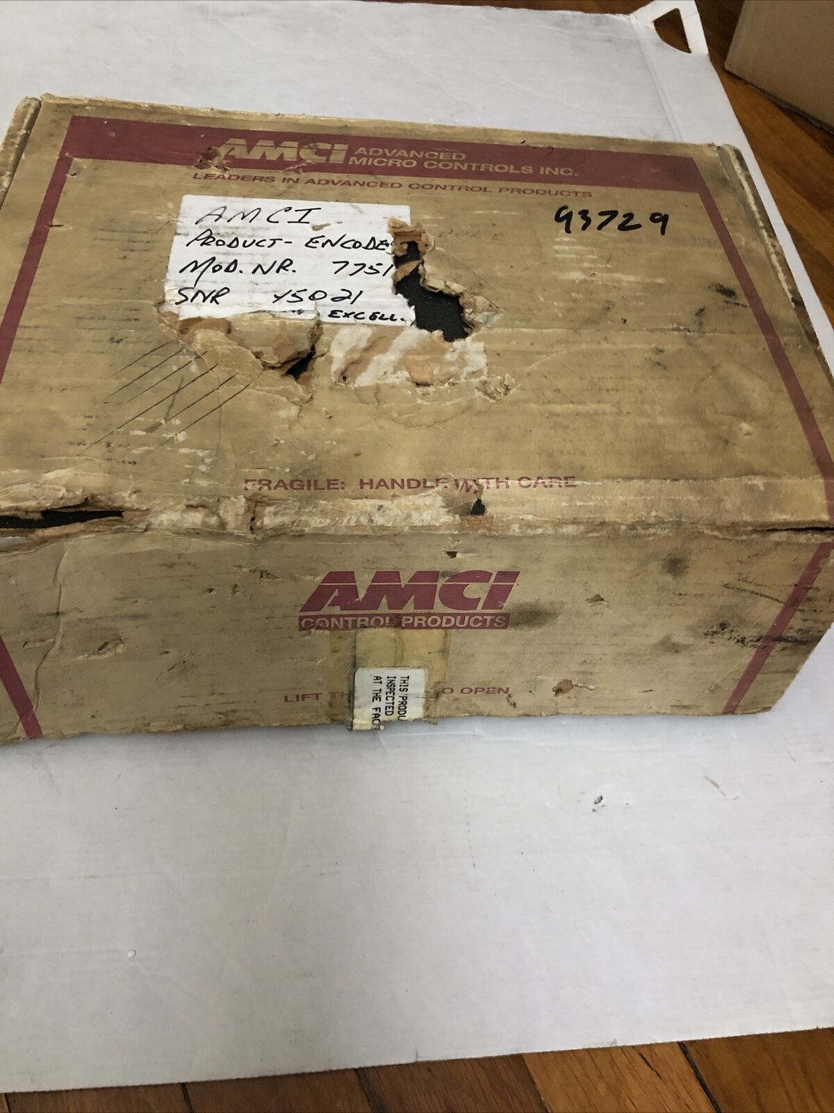 New Amci 7751 Encoder Advanced Micro Controls Ldt Interface,18Bit,1 Cha,Cw