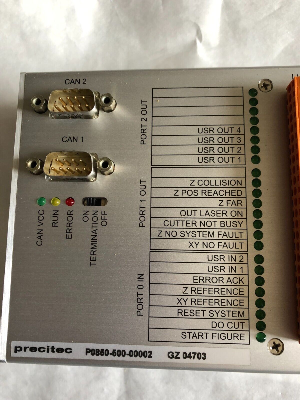 New Precitec P0850-500-00002 Gz 04703,Fc V2.01 Power Supply Module,Bt