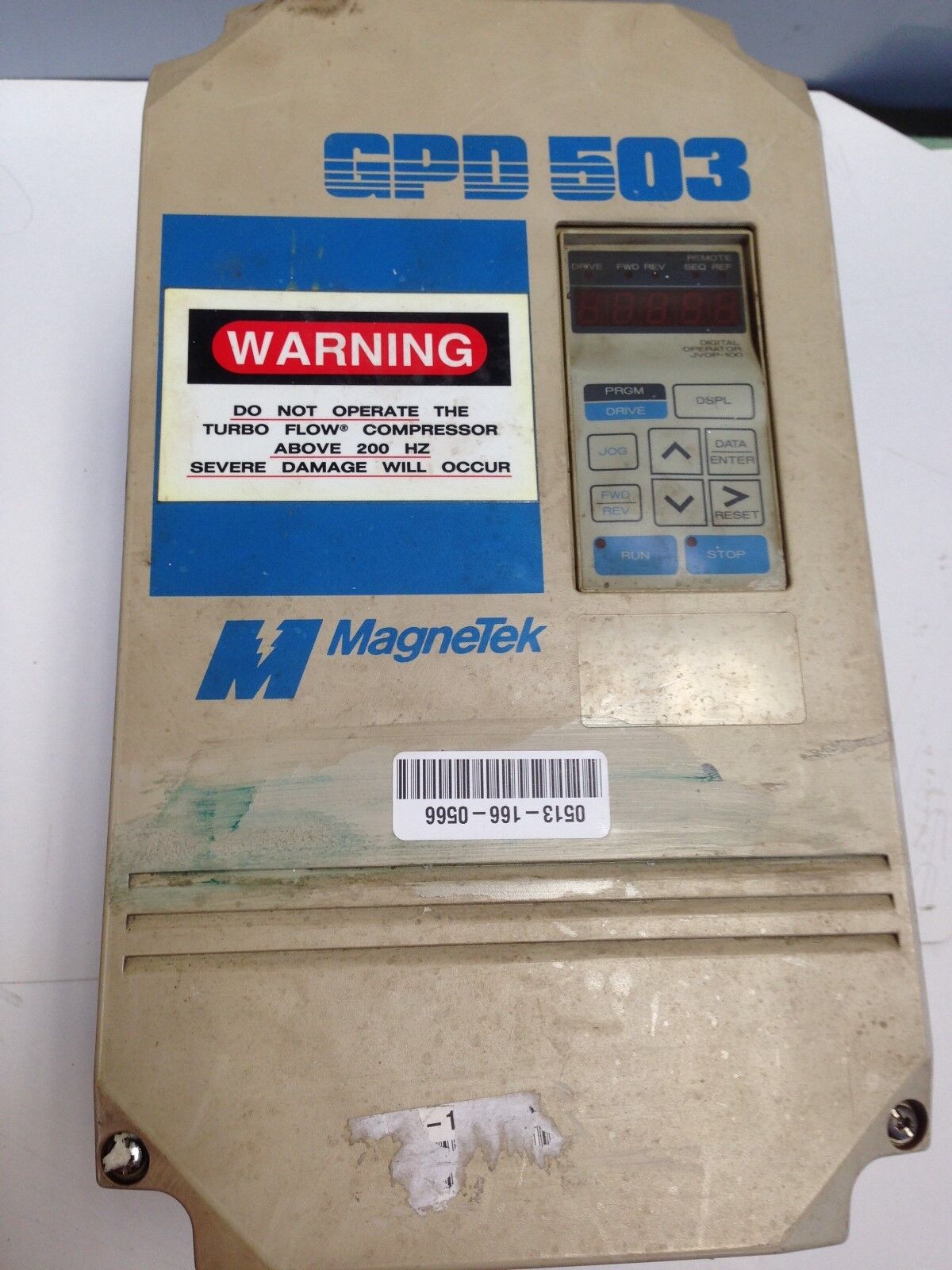 Magnetek Cimr-G3s45p5 Ac Drive Gpd 503 3Phase 7.5Hp 14.9 Amps,Dd
