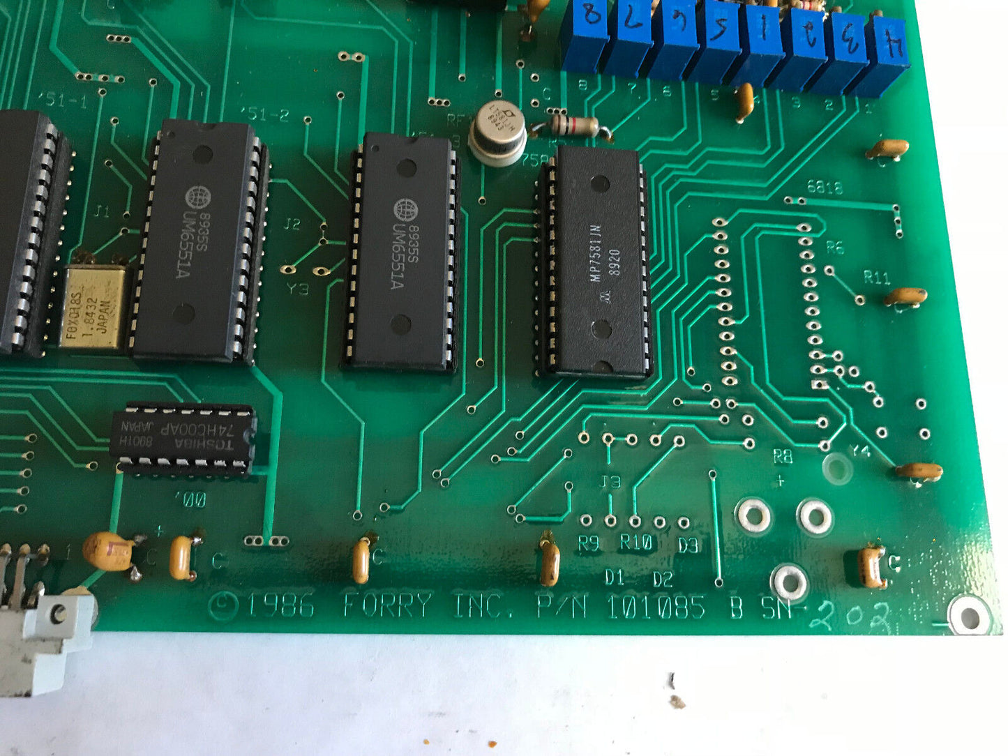 Forry 101085-B Circuit Board Pcb 101085,Forry 101085,Ad