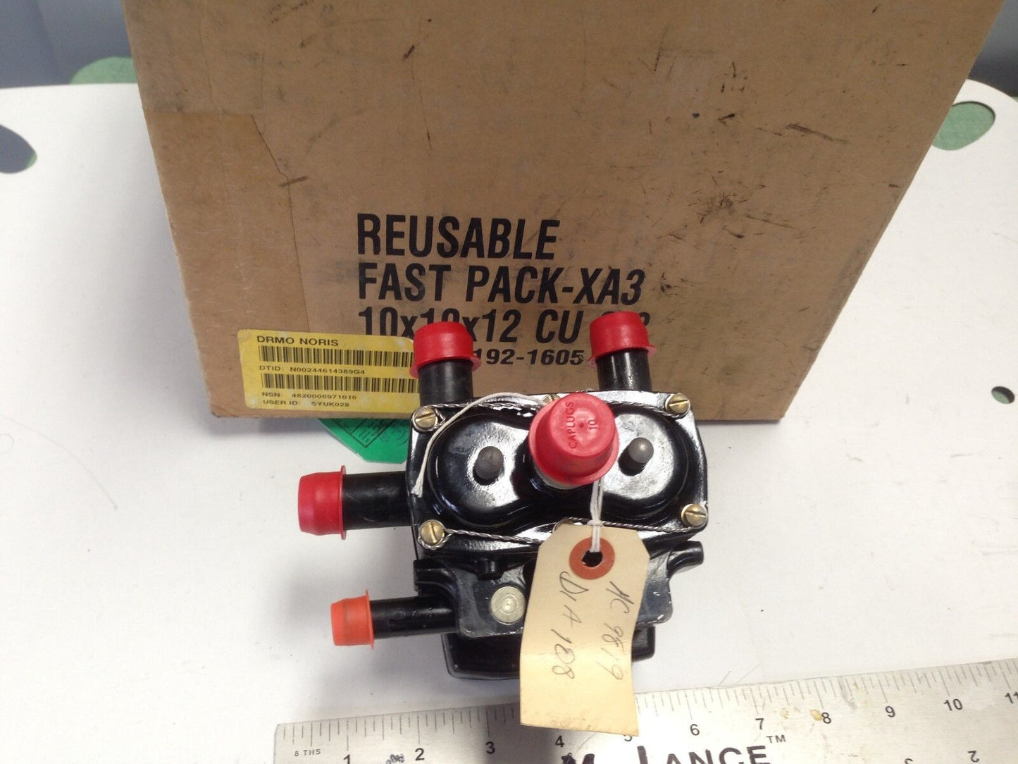 New Precision Aviation 1532-3-A Series Aircraft De-Ice Distributing Valve,Dl