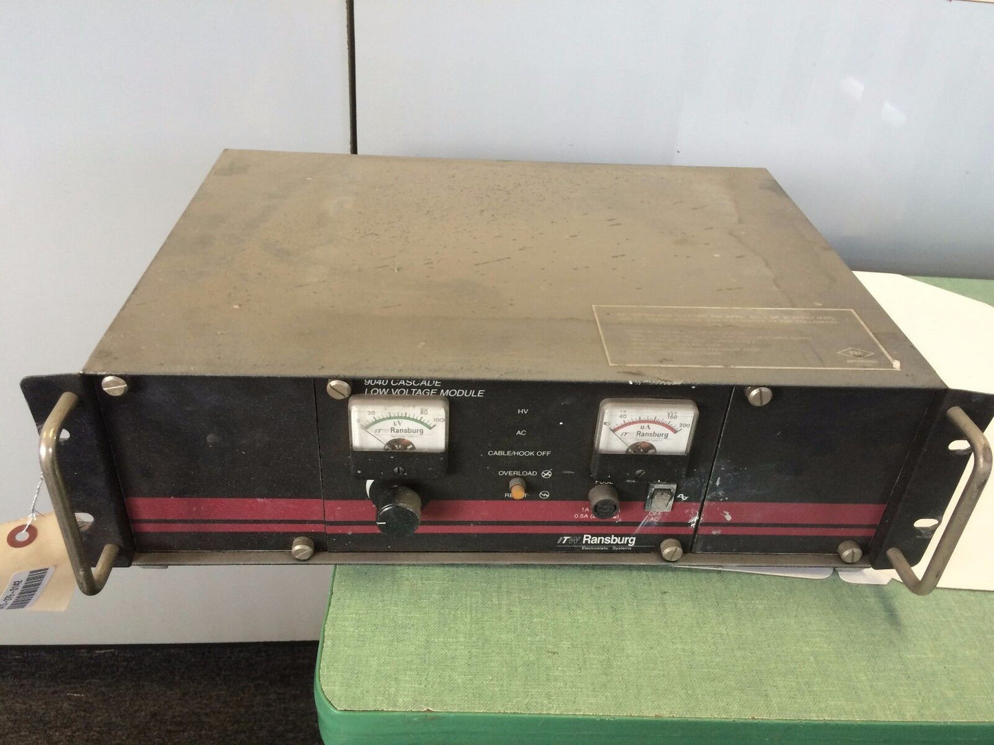 Itw 76580-A1001,Itw Ransburg 76580-A1001 Electrostatic Control Unit,Cx