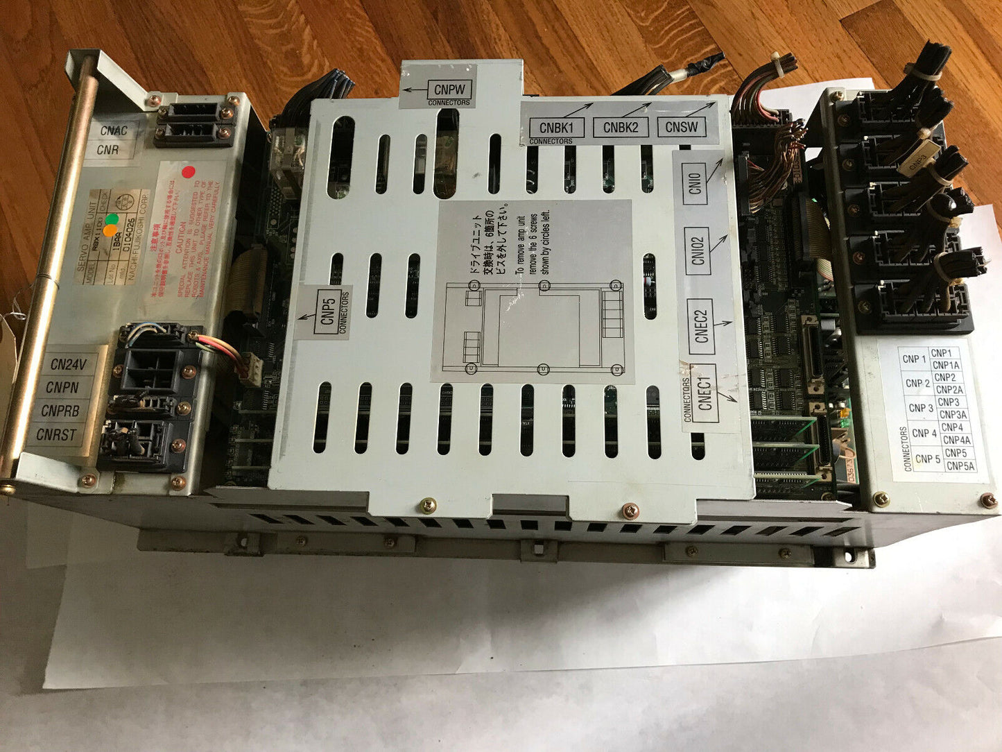 Nachi-Fujikoshi Rbx1100 Servo Amp Unit,Nachi-Fujikoshi Rbx11oo,1Baa,0104026,Ez