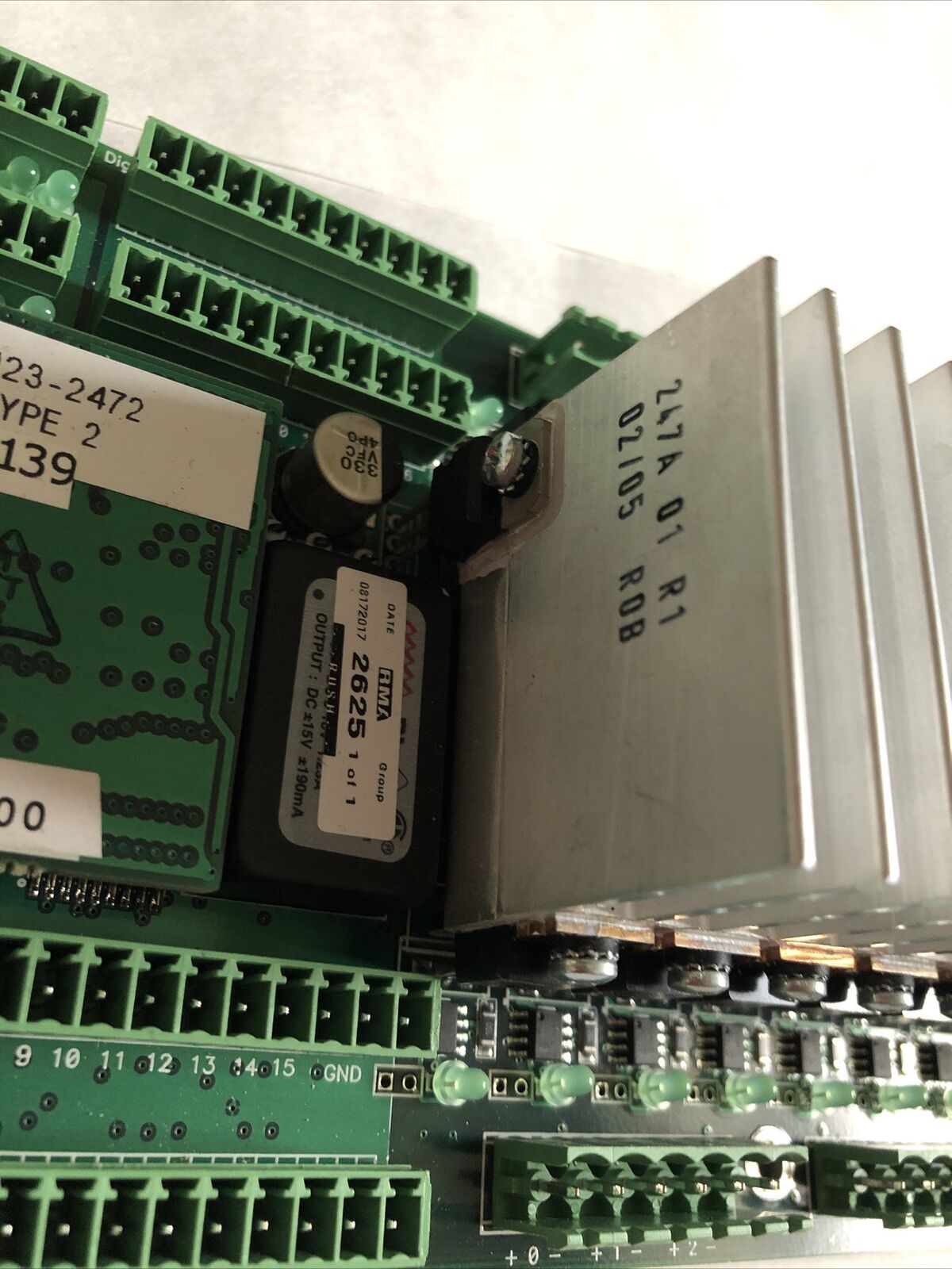 Sciemetric 10000-0023-2472,Actuator Interface,Revision 2.13. Model 247A 01 R1,Dg