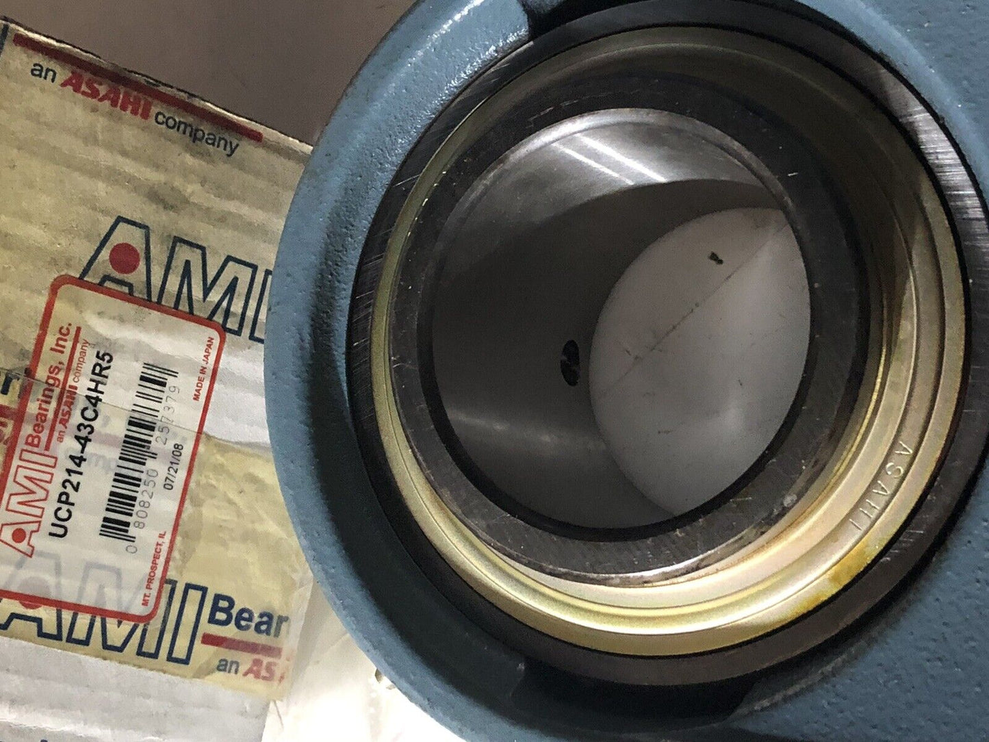 Ami Bearings Ucp214-43C4hr5,Uc214-43 Block Bearing,2-11/16" Bore P214t,P214,To