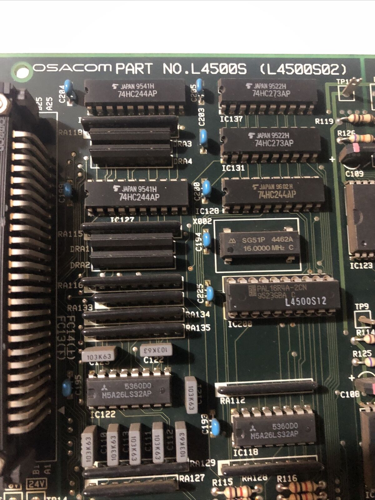 Osacom L4500s Robotic Controller Cpu Board Osacom L4500s02,K960048-4,K55039,Bl