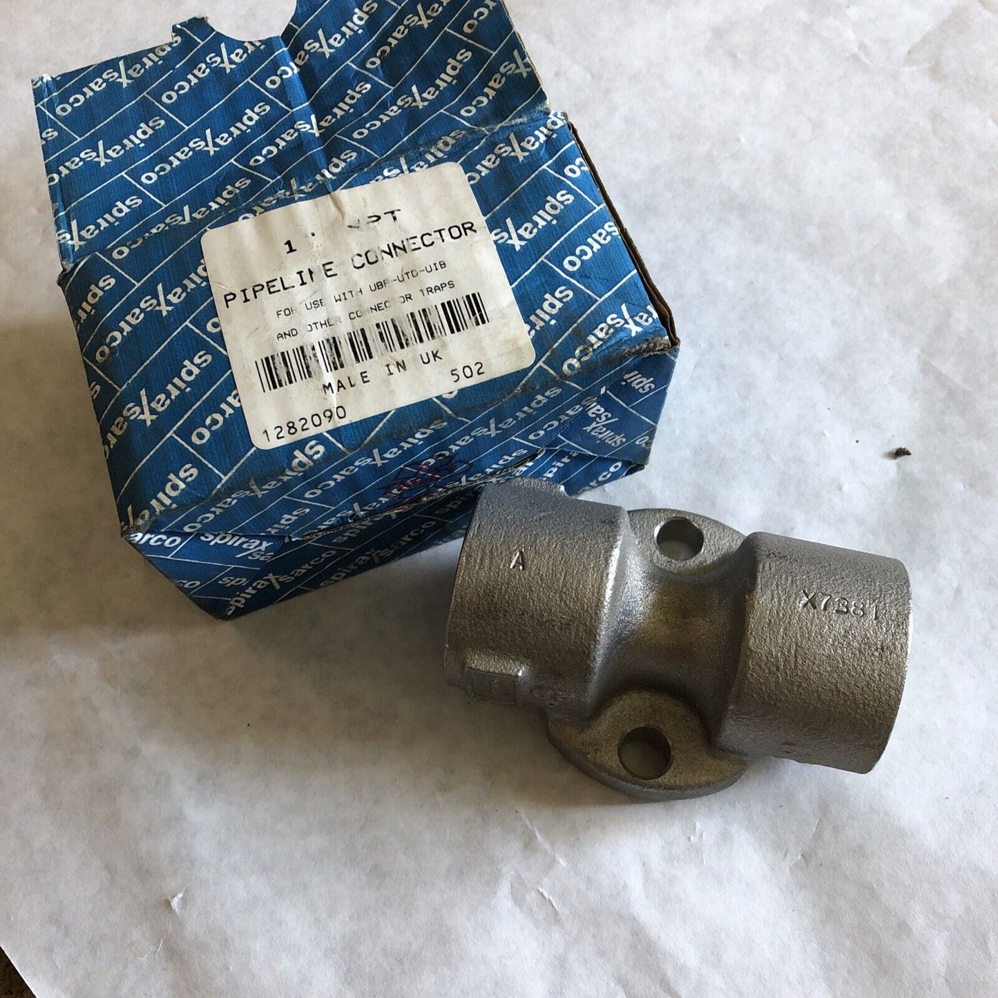 New Spirax Sarco 1" Npt Stainless Steel Pipeline Connector,A X7381,Cf 9,Cp9,By