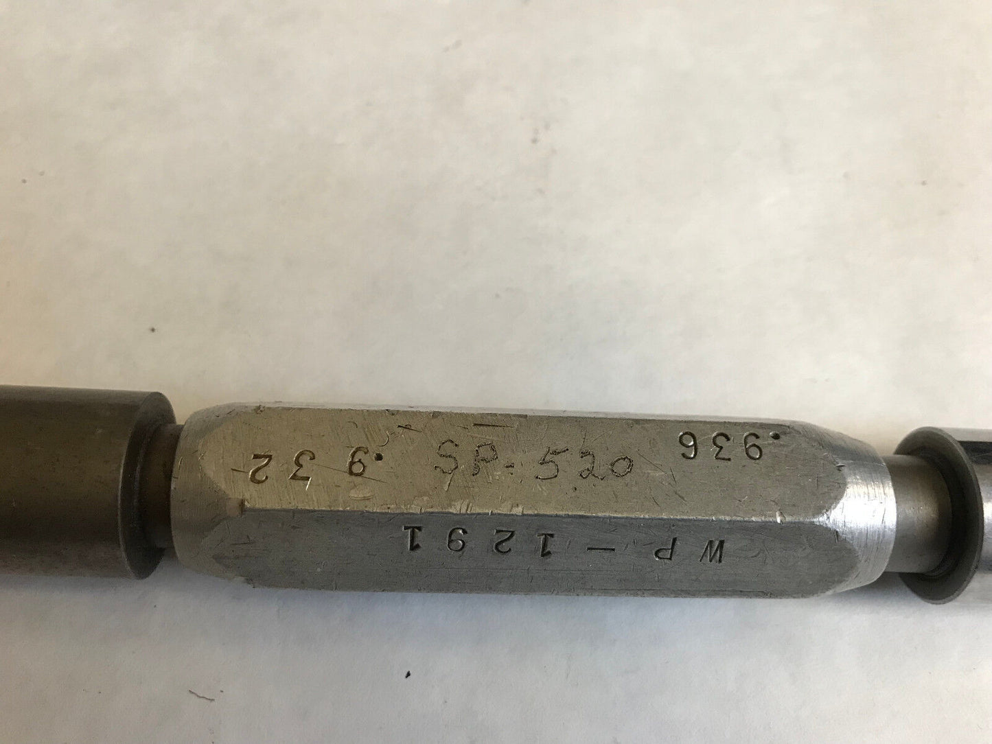 The Pipe Machinery Plug Inspection Gage Wp-1291 Sp-520 Go .932 No Go .936,Et
