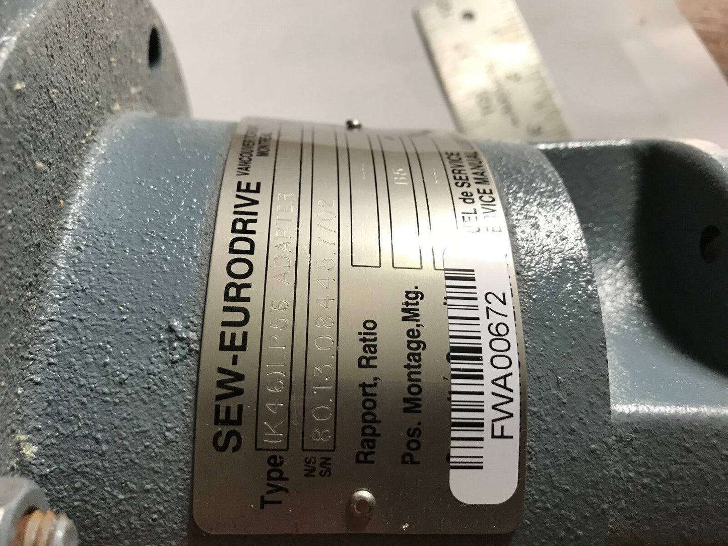 New Sew-Eurodrive Type (K46)Lp56 Adapter,1:1 Ratio K46 Lp56,Lp56 Adapter,Em