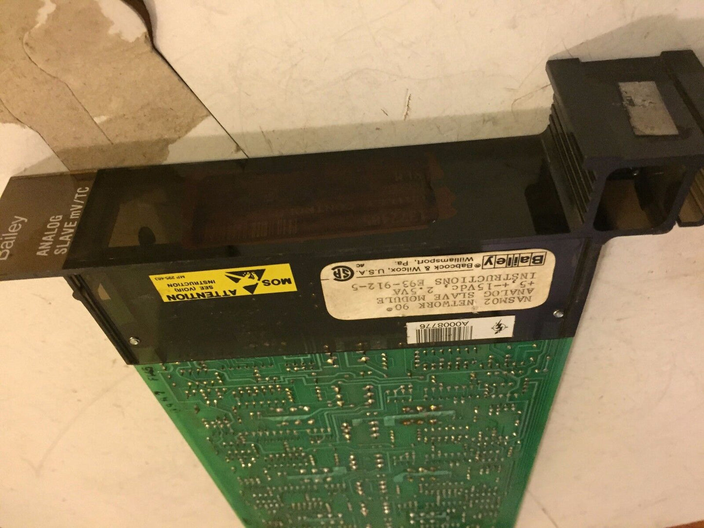 Bailey 6634744K1,Bailey Analog Slave Mv/Tc,6634744Ki,Bailey No 6634744K1,Az