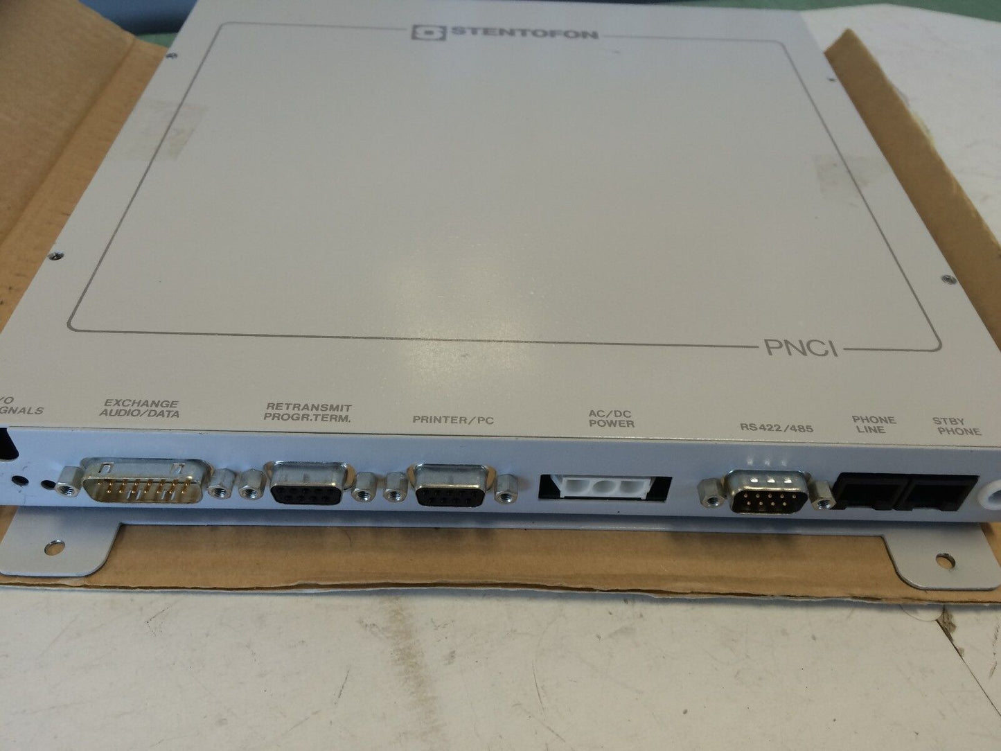 New Stentofon No 93000254-B Network Interface Pnci Norway Ver 1009400100,Ev
