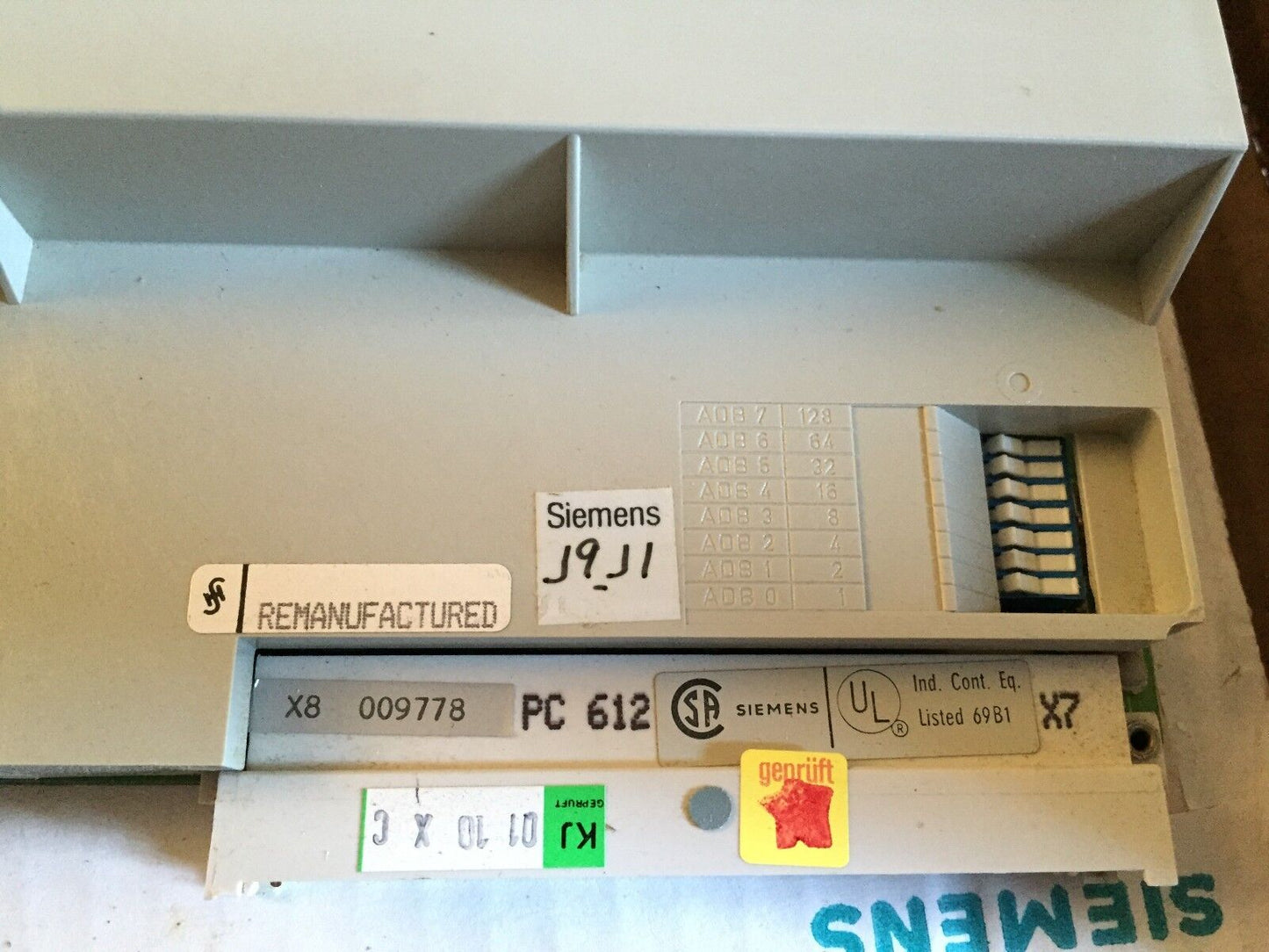 New Siemens 6Es5454-4Ua12 Simatic 6Es54544ua12 Output Module 16Point 24Vdc,Sr