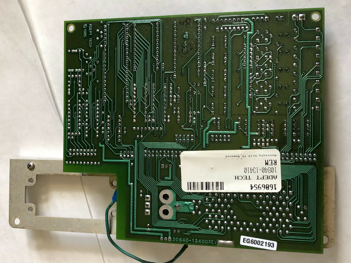 Adept Tech 10840-13410 Robot Signature Card Rsc 30259,20840-13400,10840-134,Cf