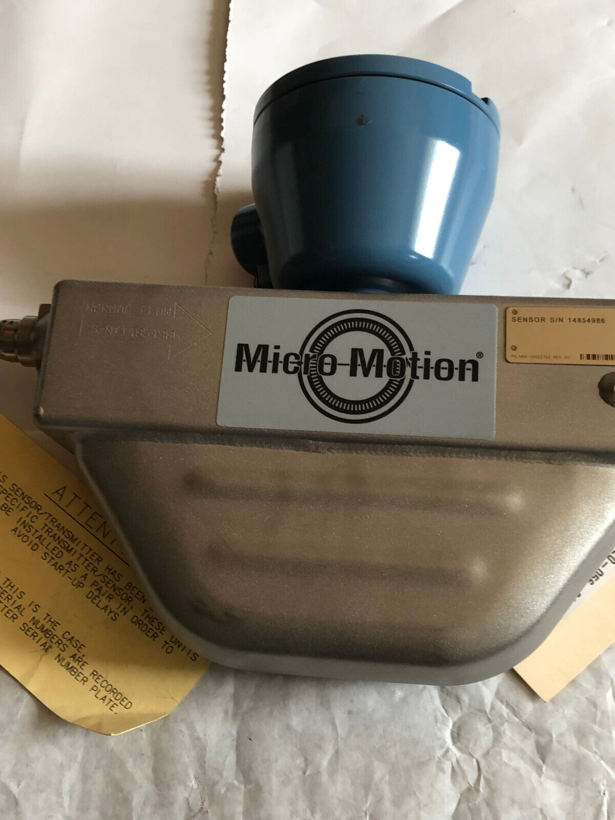 New Micro Motion F025s319cqfaezzzz Csa Dual Seal,Mass Flow Sensor,Flow Cal,An