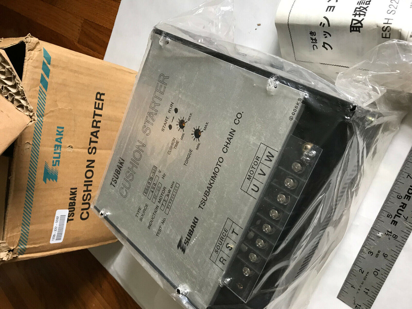 New Tsubaki Esh075-S22,7.5 Kw Max,460V Tsubaki Esh075s22 Cushion Starter ,Ad