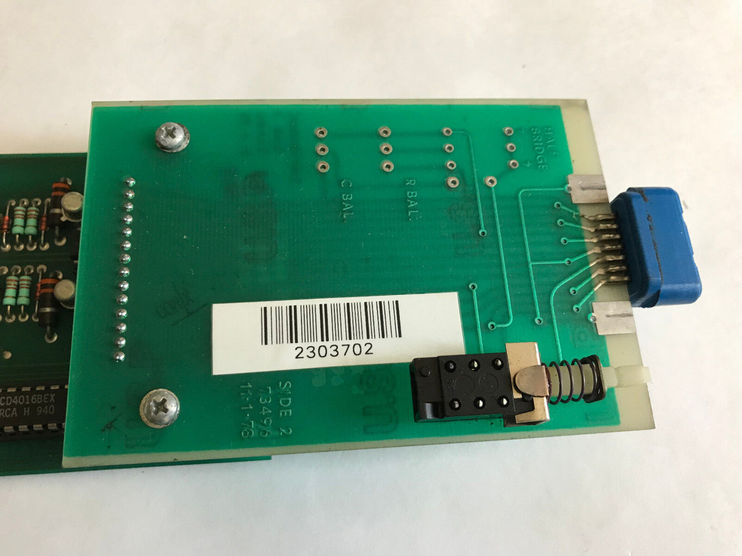Daytronic 9130X4 Lvdt Conditioner Mask 73496 Daytronic 73326,73277,79448,Cs