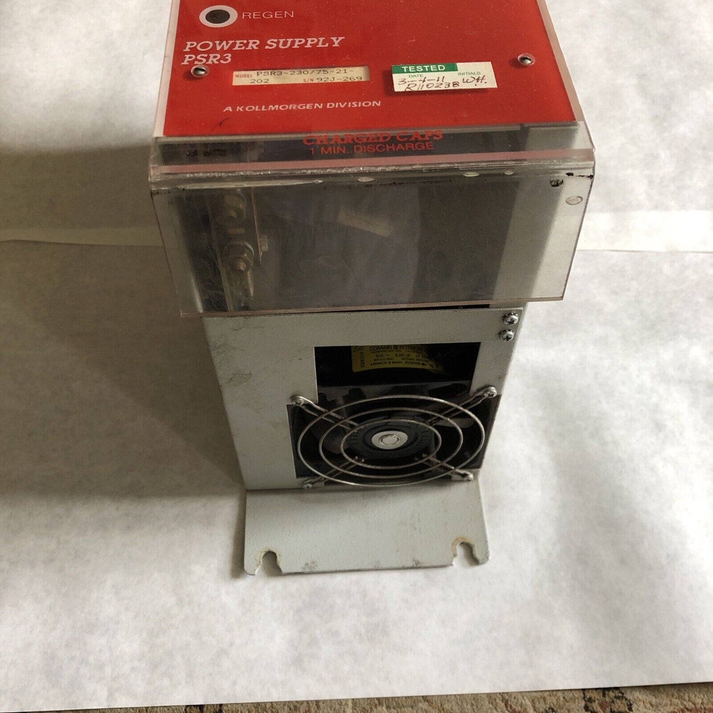 Industrial Drives Psr3-230/75-21-202,Psr3 Kollmorgen Power Supply,Br