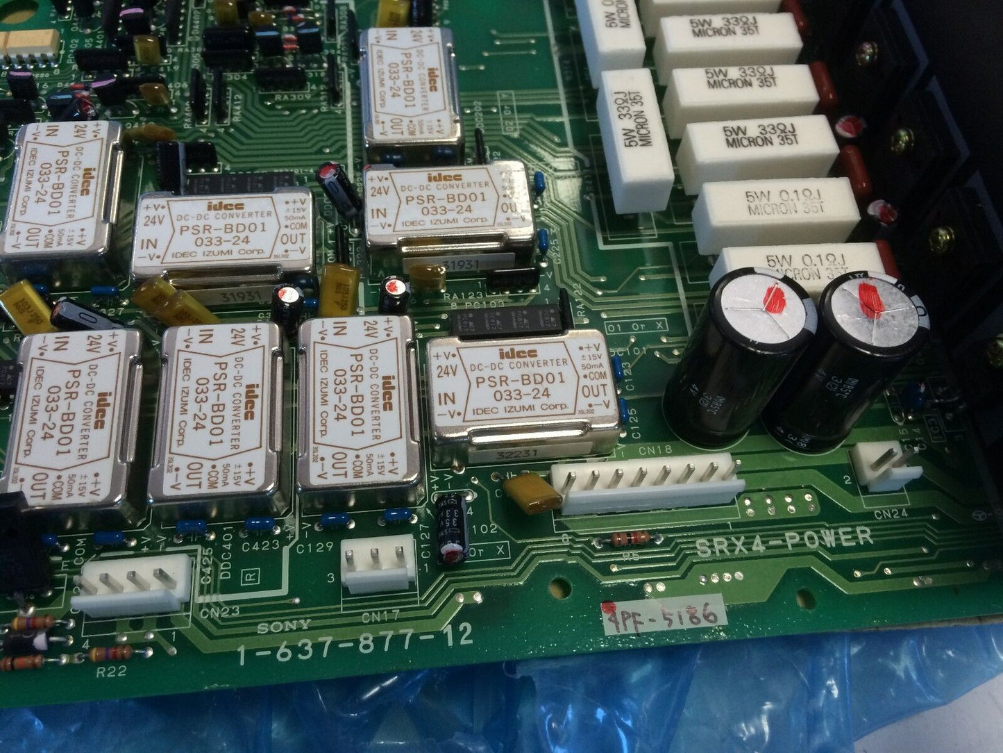 New Sony 1-637-877-12,Sony Srx4-Power Servo Board,Cg