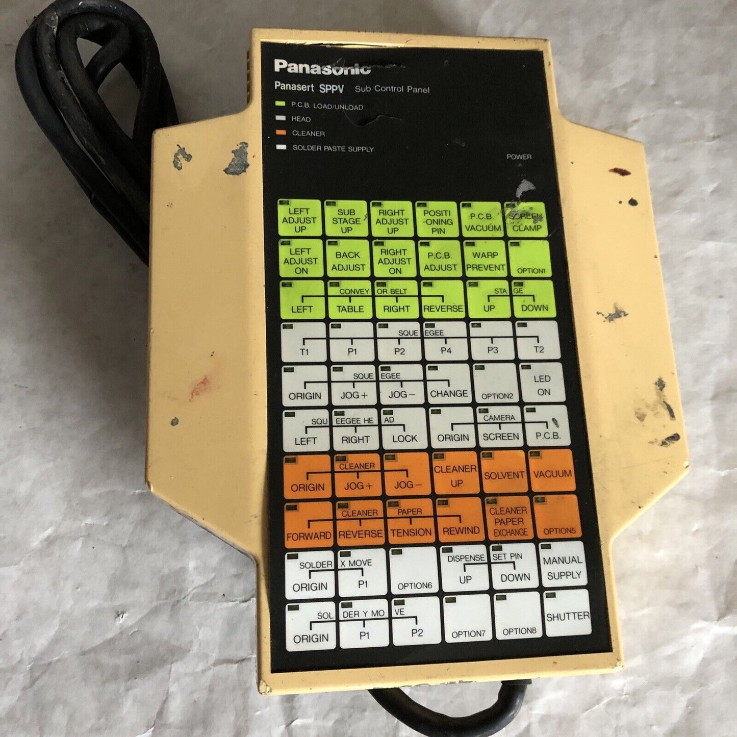 Panasonic Panasert Sppv Sub Control Panel/Teach Pendant,Ay