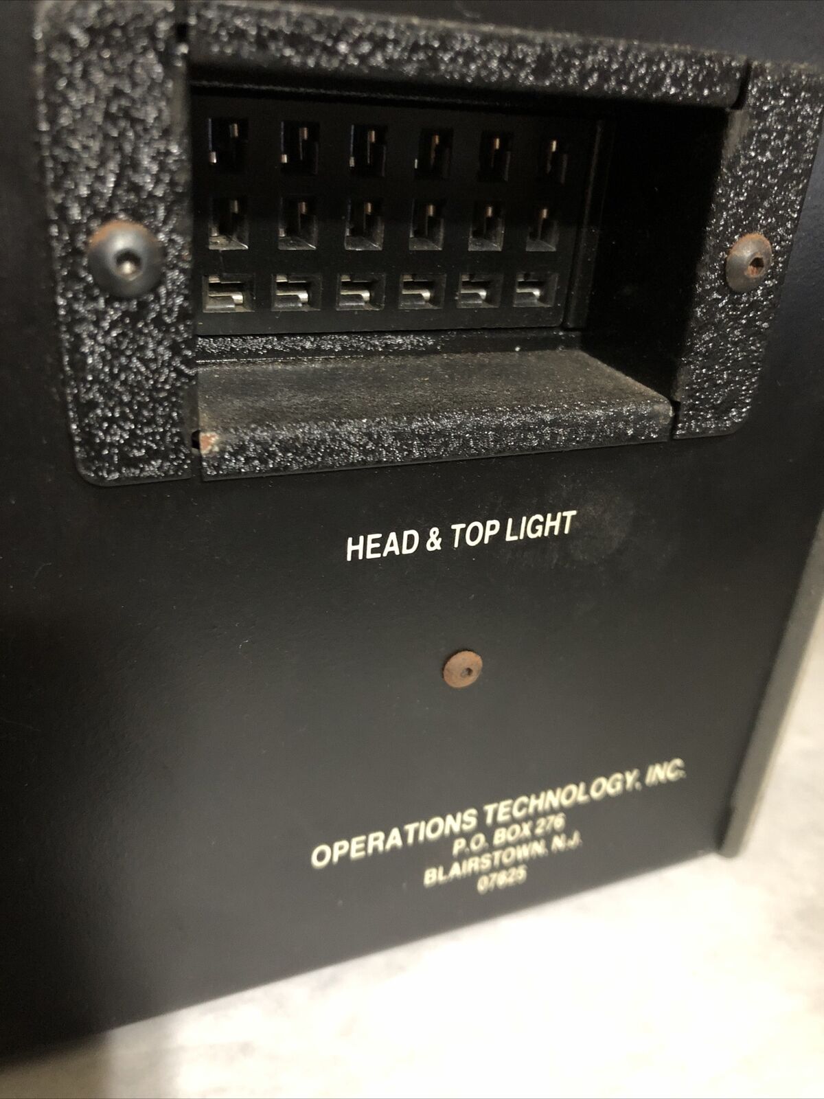 Operations Technology Inc,Optek Inspection System Slewing Focus Controller,Fj