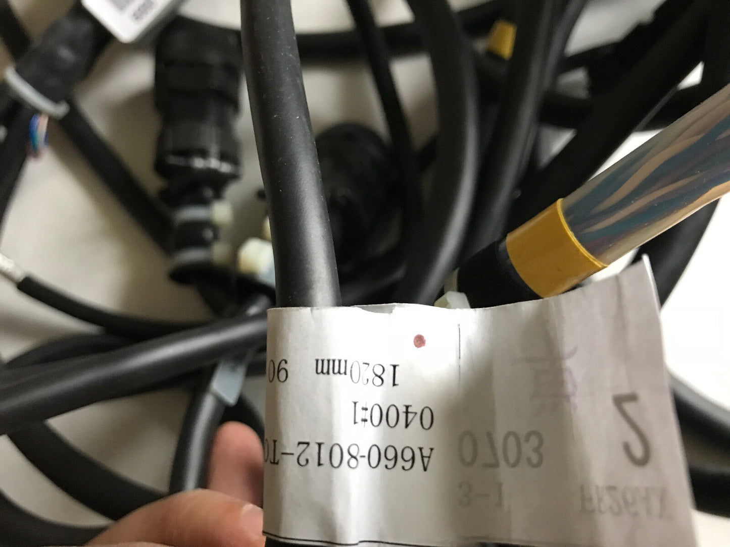 Fanuc A660-8012-T044 Robotics Cable K101 Severe Dust/Liqui,A63l-0001-0428,M4p,Sm