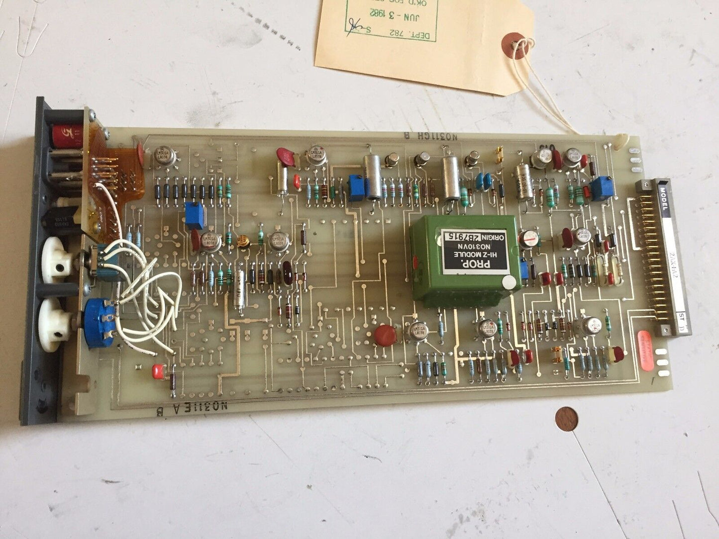New Foxboro 2Ax+A2,No 311Fa-D,Module Auto-Manual Proportional Control,Ea