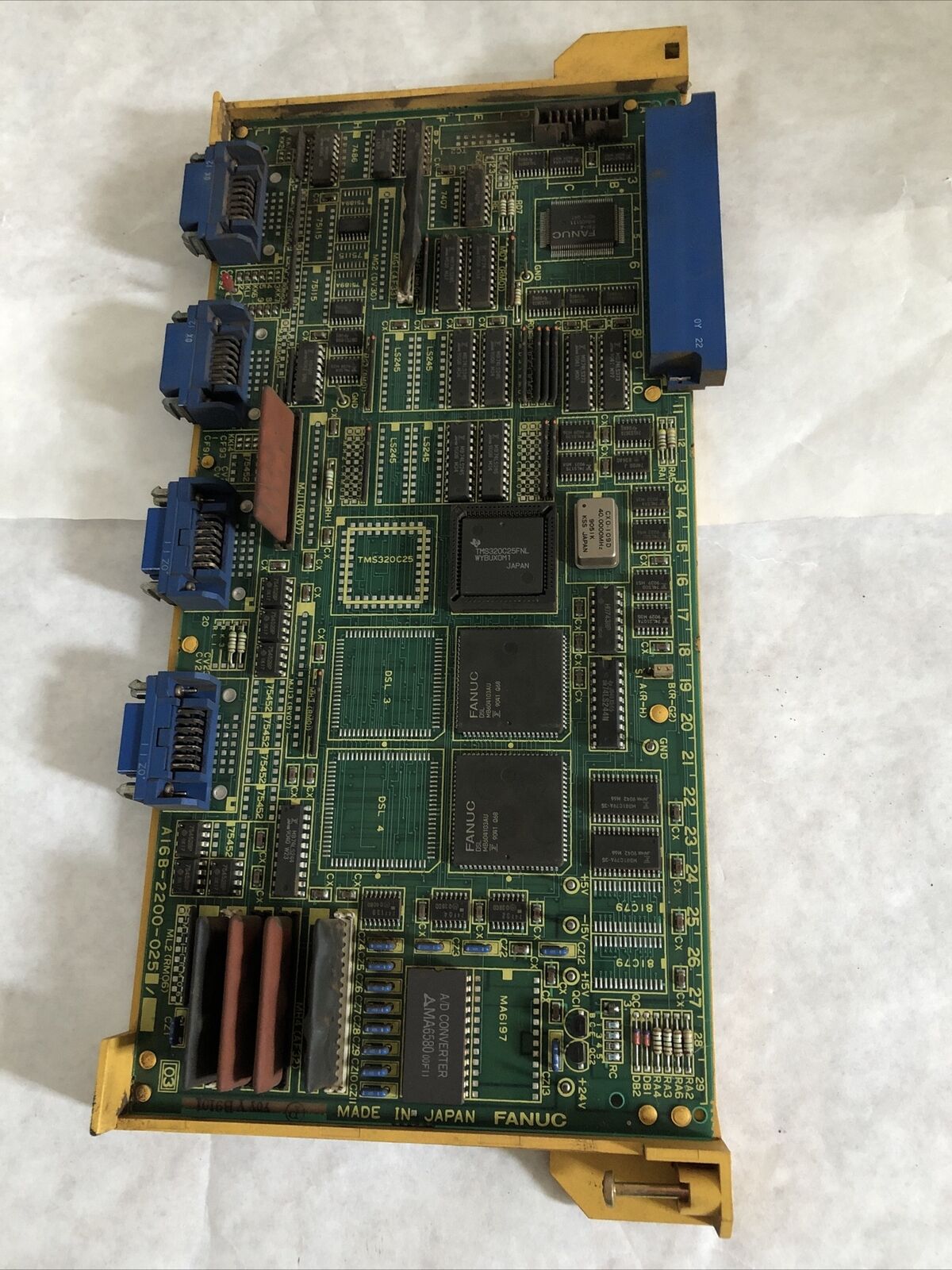 Fanuc A16b-2200-0252/06C Axix Control 2-Axes,A16b-2200-025 Board,Fb,Dc