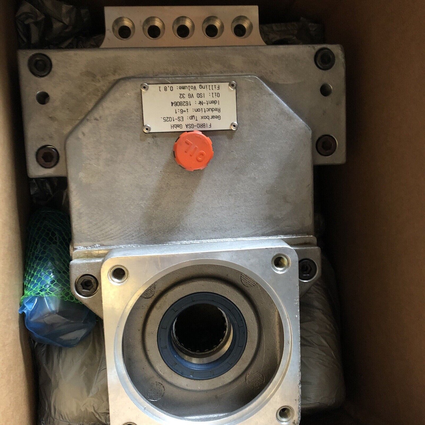 Fibro-Gsa Es-1025 Gear Box, Reduction: I=6:1,Fibro Gsa 1628064,Ao