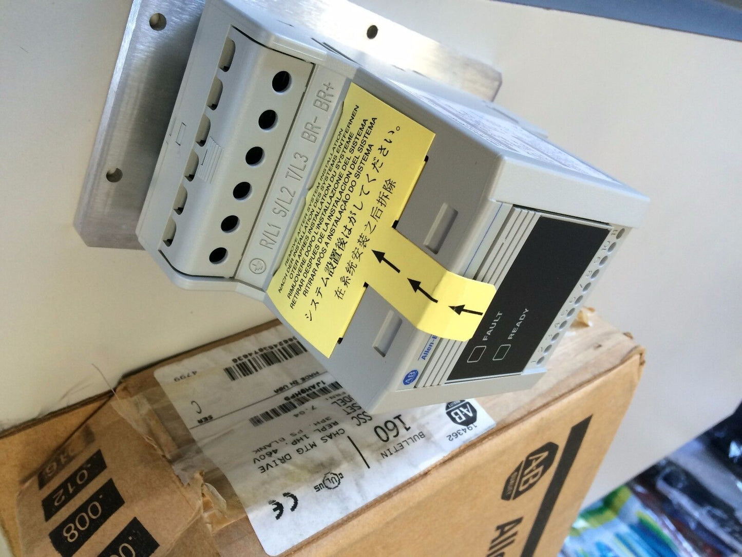 New Allen Bradley 160-Ba03rps1 Drive 1Hp 460Vac 3Ph Ps Blank Chassis Mounting,Ed