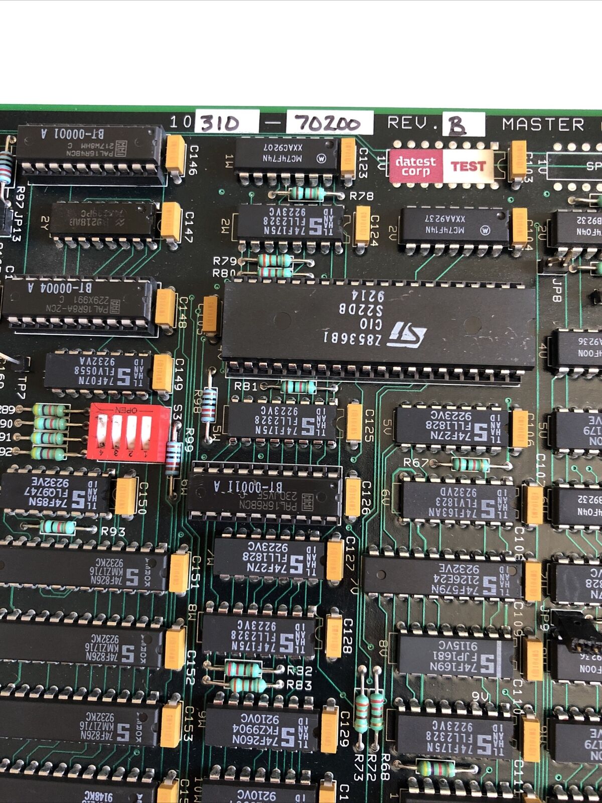 Adept Tech 10310-70200 Rev B Adept Master And Slave D16,M20,I16 020B 31165,Ep