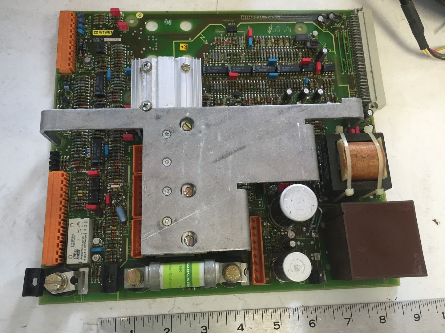 Siemens 6Sc6100-0Ga69,462 010.9060.69 Tuv,C98043-A1304-L1-04,Ma9810l54k,Db