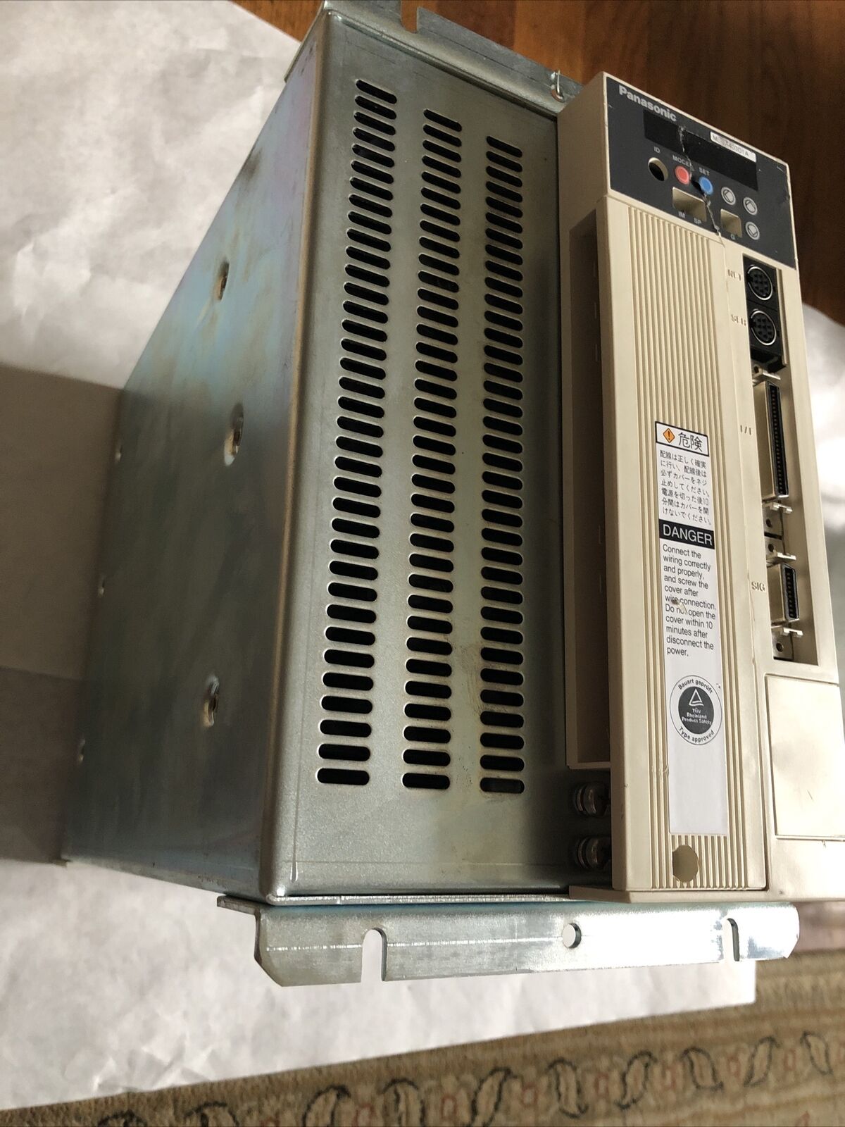 Panasonic Msda403d1a Ac Servo-Driver 113V Output,17Bits Encoder,4Kw,Bq