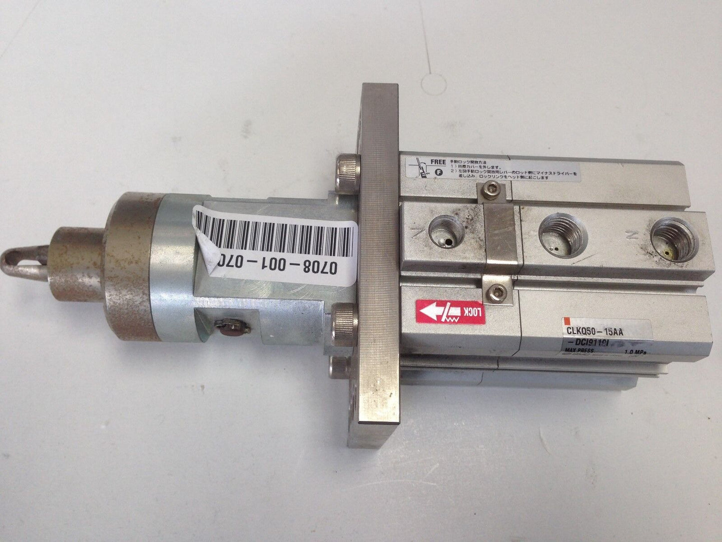 New Smc Clkq50-15Aa-Dci9119i Pneumatic Cylinder Clamp,Dk