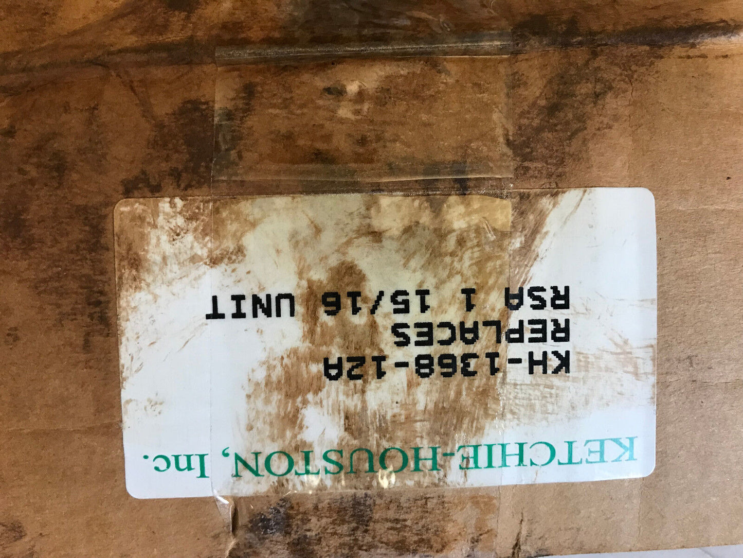 Ketchie-Houston Kh-1368-12A,1-15/16" Pillow Block Bearing,Fafnir G1115krrb C1,Sb