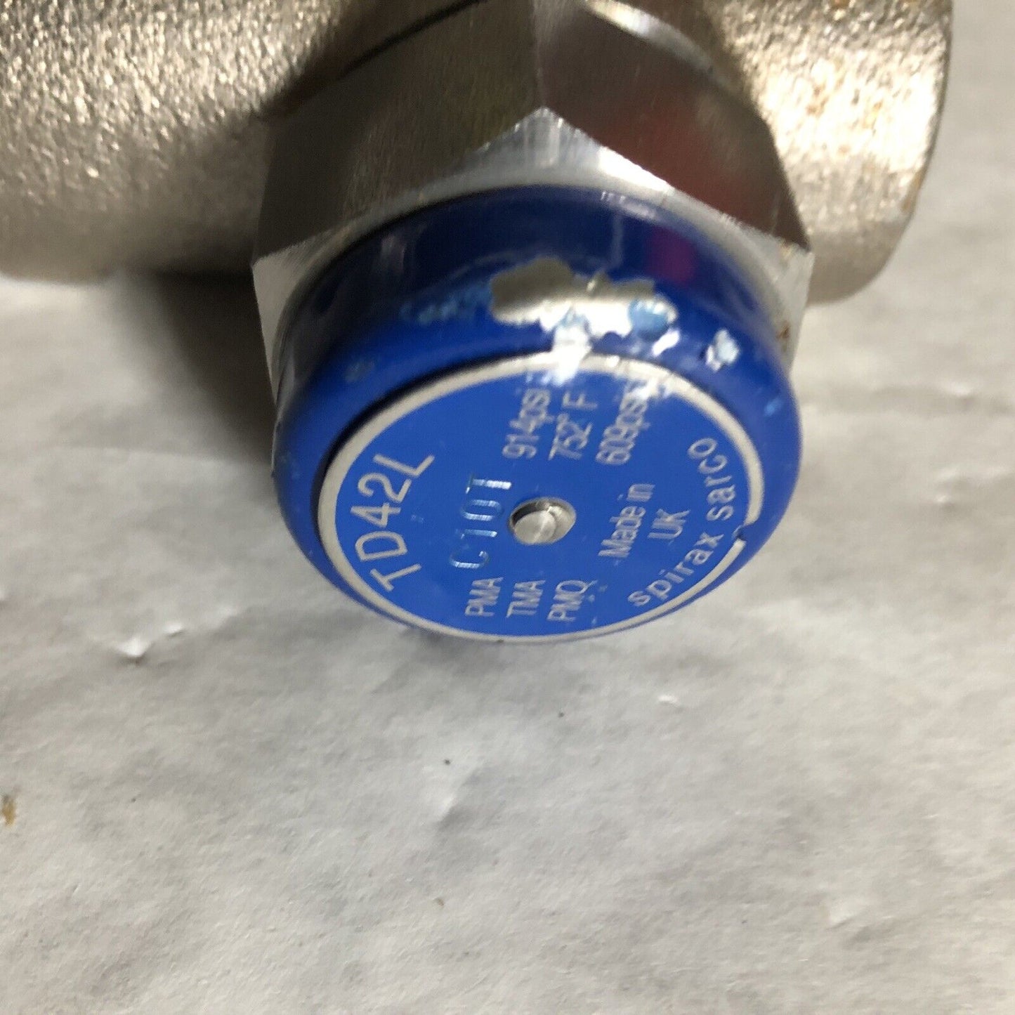 Spirax Sarco 3/4 Npt Td42l Cool Blue Thermodynamic 3/4” Steel Steam Trap,Sk,Bt