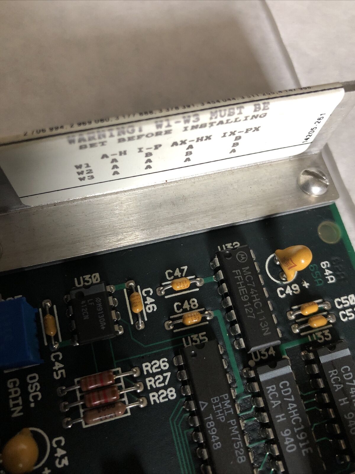 Moore 13814-51-2 Siemens Module Program 8Port Board 13814512 Board,Bx