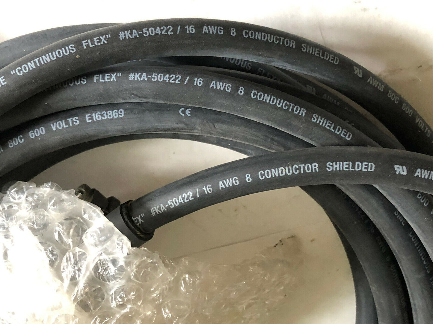 New Aa1077 Sine Ka-50422 / 16 Continuous Flex 16 Awg 8 Conductor Servo Cable,Db